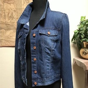 JUNIOR Denim jacket, size Xlg, by L.E.I. (life-energy-intelligence)